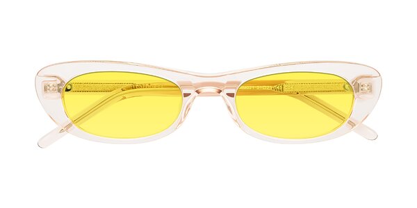 Front of Enzio in Rose Crystal