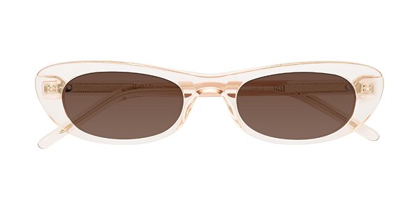 Front of Enzio in Rose Crystal