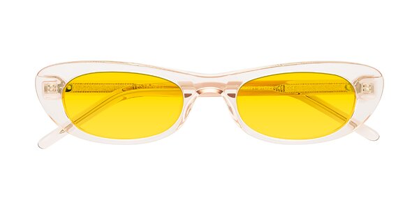 Front of Enzio in Rose Crystal
