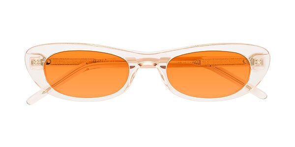 Front of Enzio in Rose Crystal