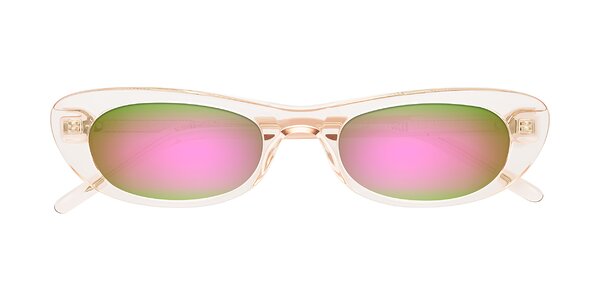 Front of Enzio in Rose Crystal