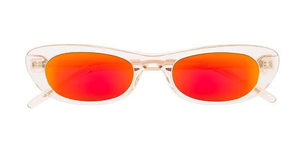 Front of Enzio in Rose Crystal