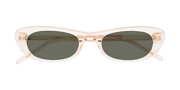 Front of Enzio in Rose Crystal