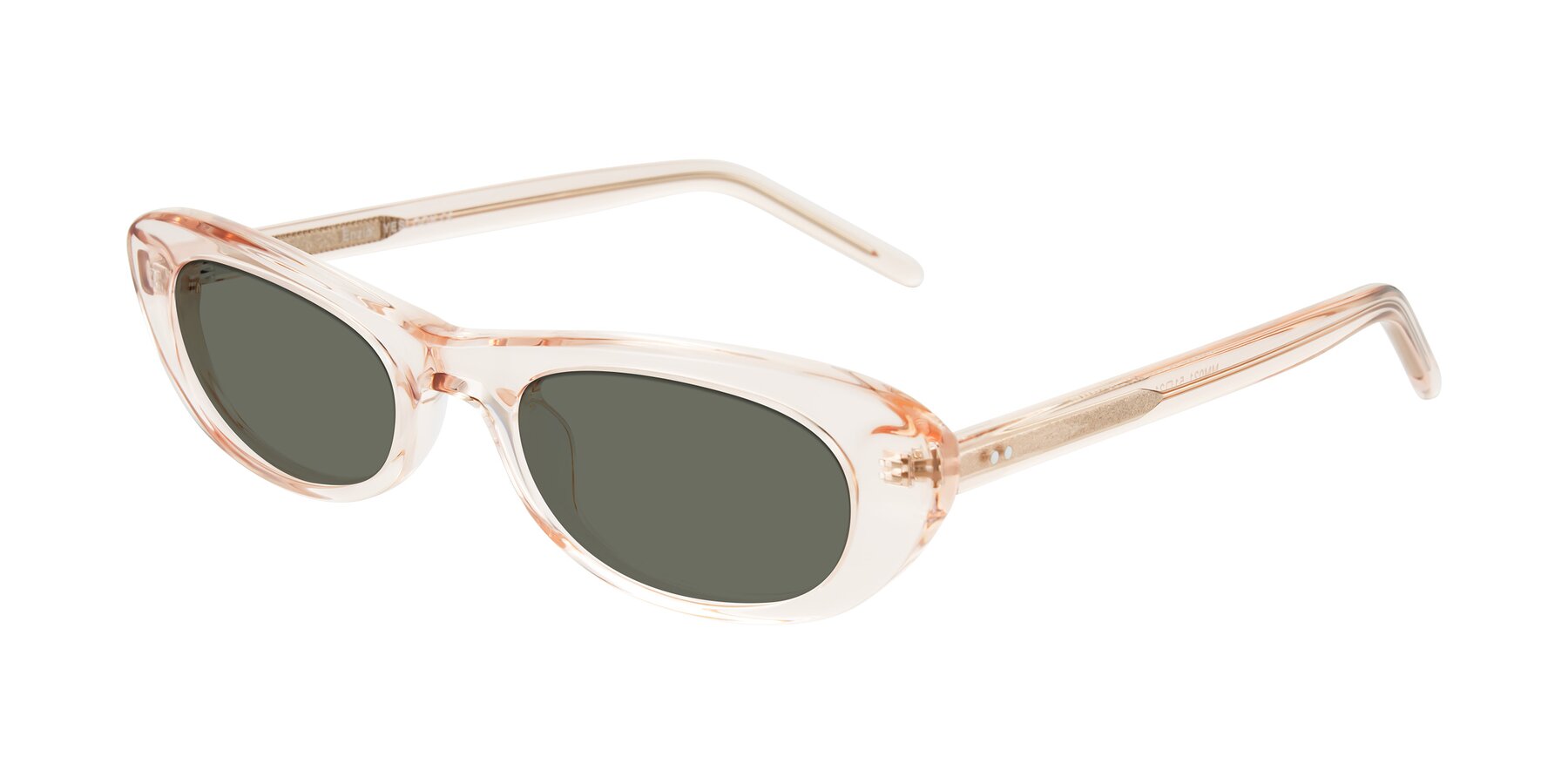 Angle of Enzio in Rose Crystal with Gray Polarized Lenses