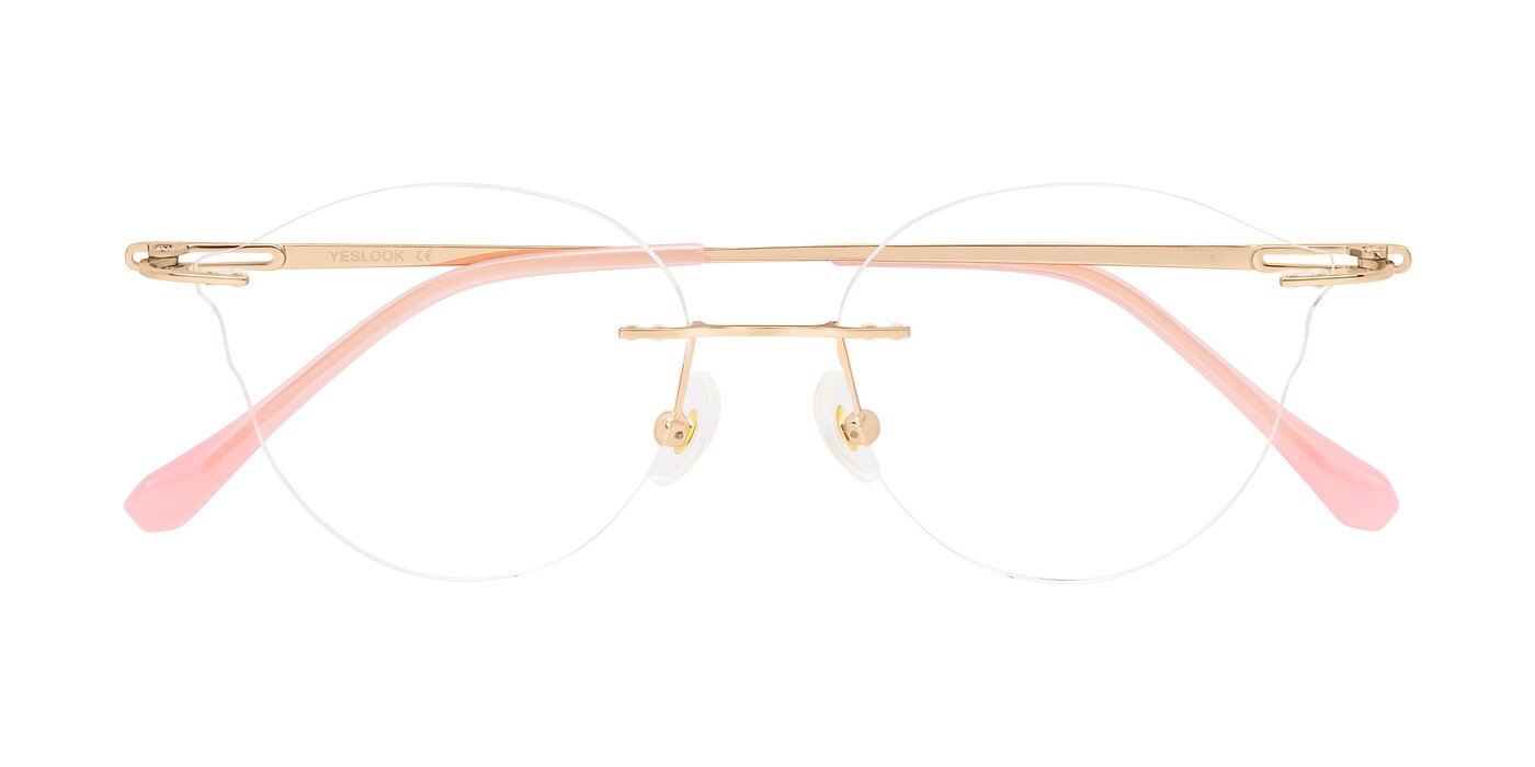 Barlow - Rose Gold/Pink Eyeglasses