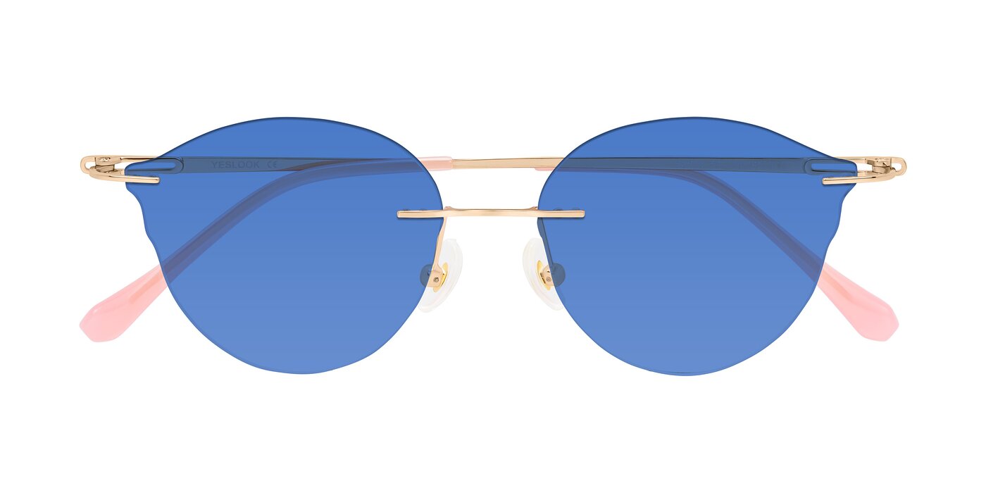 Barlow - Rose Gold/Pink Tinted Sunglasses