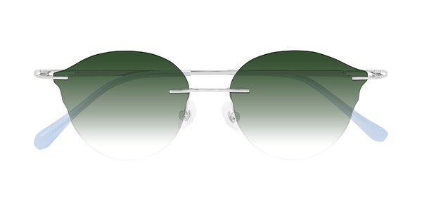 Front of Barlow in Silver/Blue/Purple
