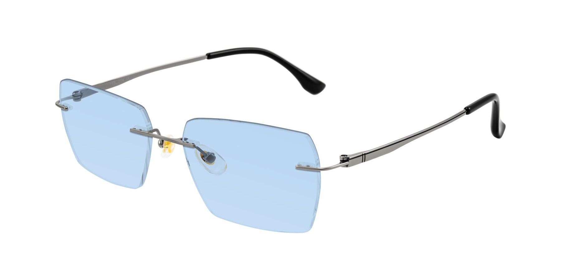 Angle of Tranquil in Gunmetal with Light Blue Tinted Lenses