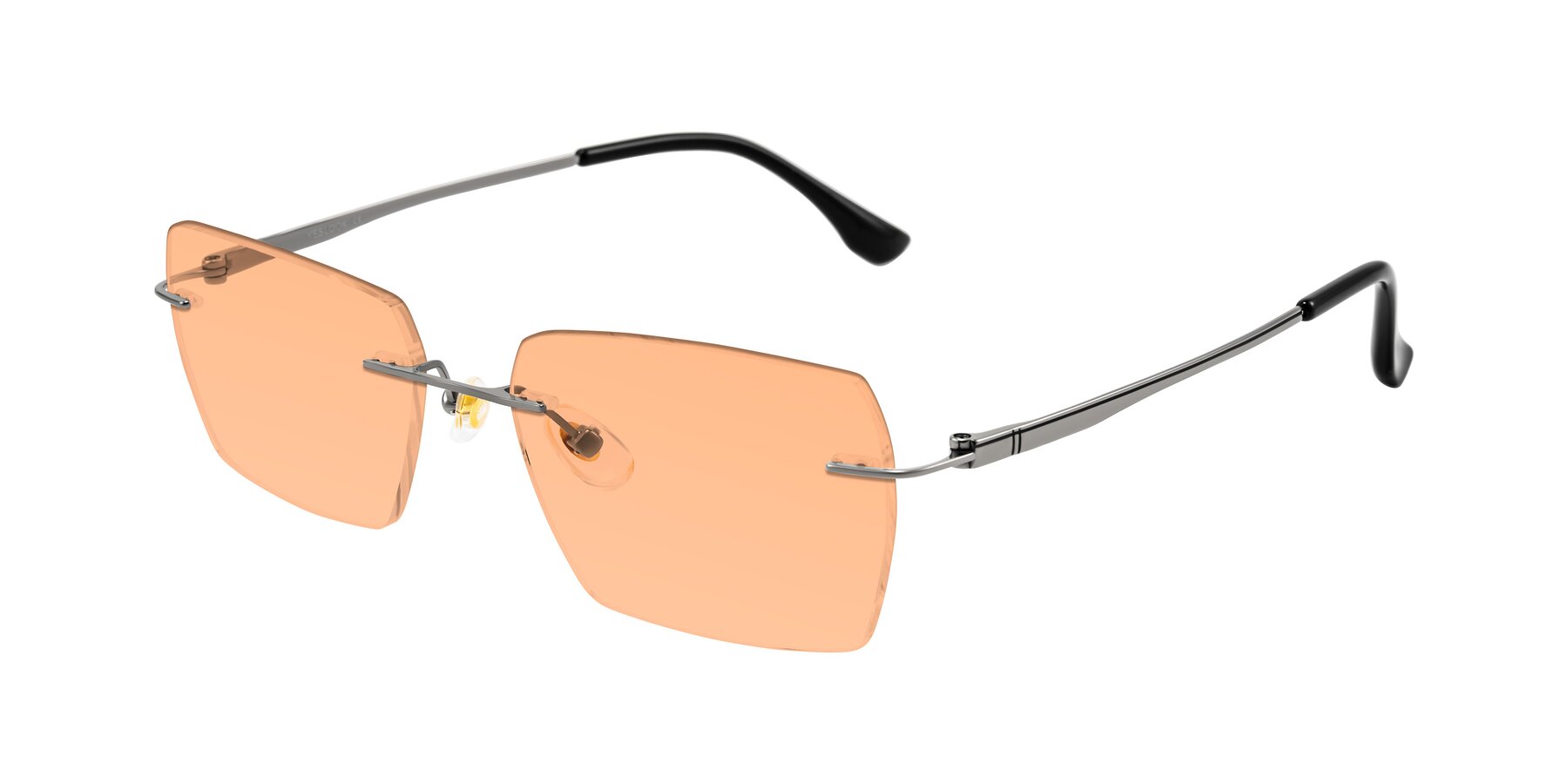 Angle of Tranquil in Gunmetal with Light Orange Tinted Lenses