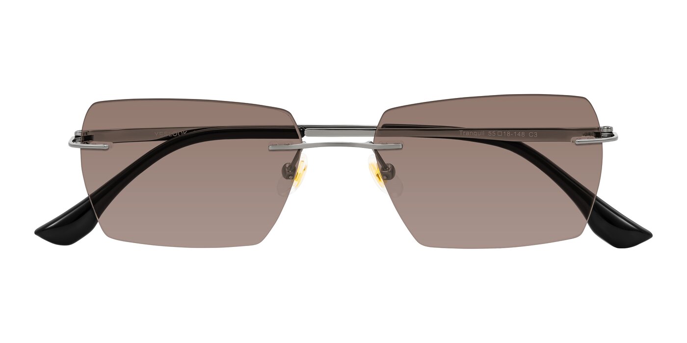 Tranquil - Gunmetal Tinted Sunglasses