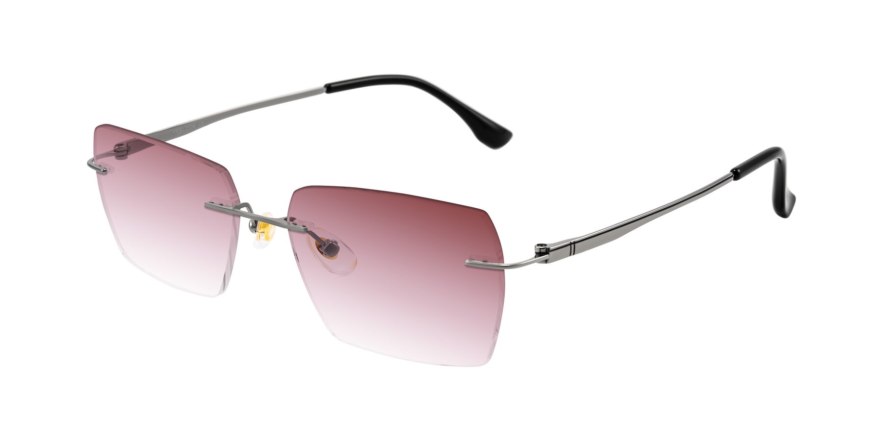 Angle of Tranquil in Gunmetal with Garnet Gradient Lenses