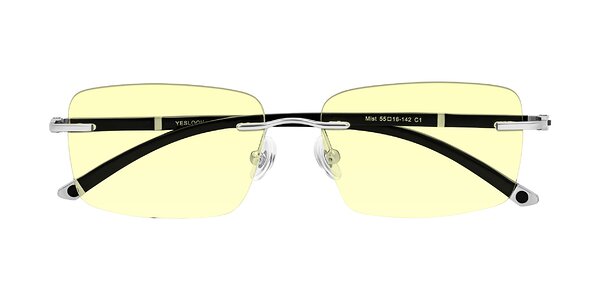 Front of Mist in Sliver/Black