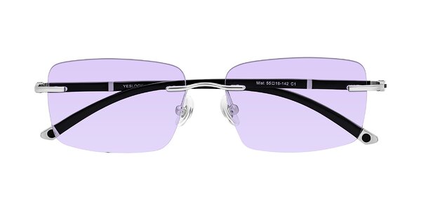 Front of Mist in Sliver/Black