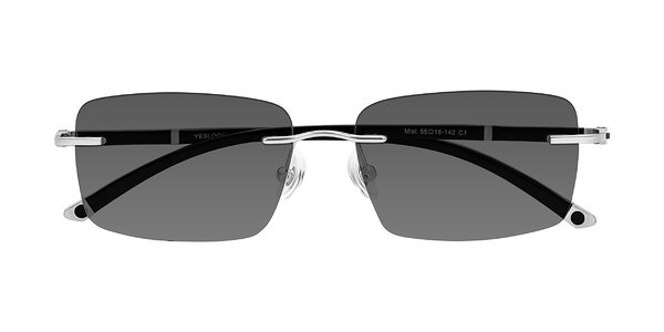 Front of Mist in Sliver/Black