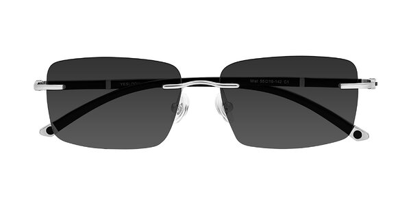 Front of Mist in Sliver/Black