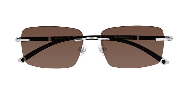 Front of Mist in Sliver/Black