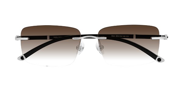 Front of Mist in Sliver/Black