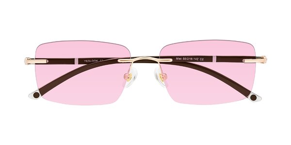Front of Mist in Rose Gold/Brown