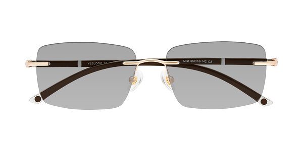 Front of Mist in Rose Gold/Brown