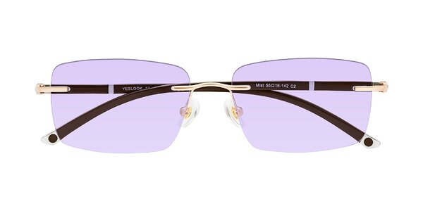 Front of Mist in Rose Gold/Brown