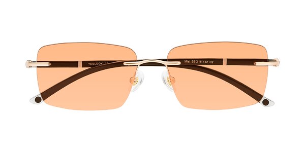 Front of Mist in Rose Gold/Brown