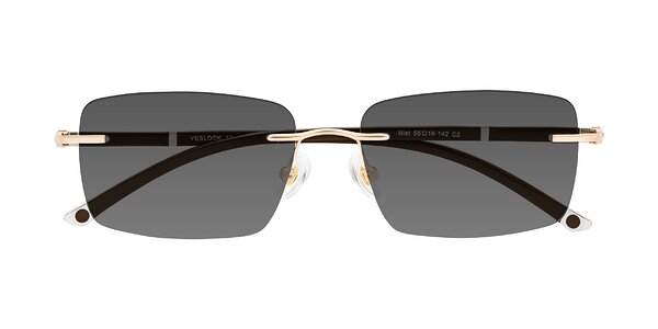 Front of Mist in Rose Gold/Brown