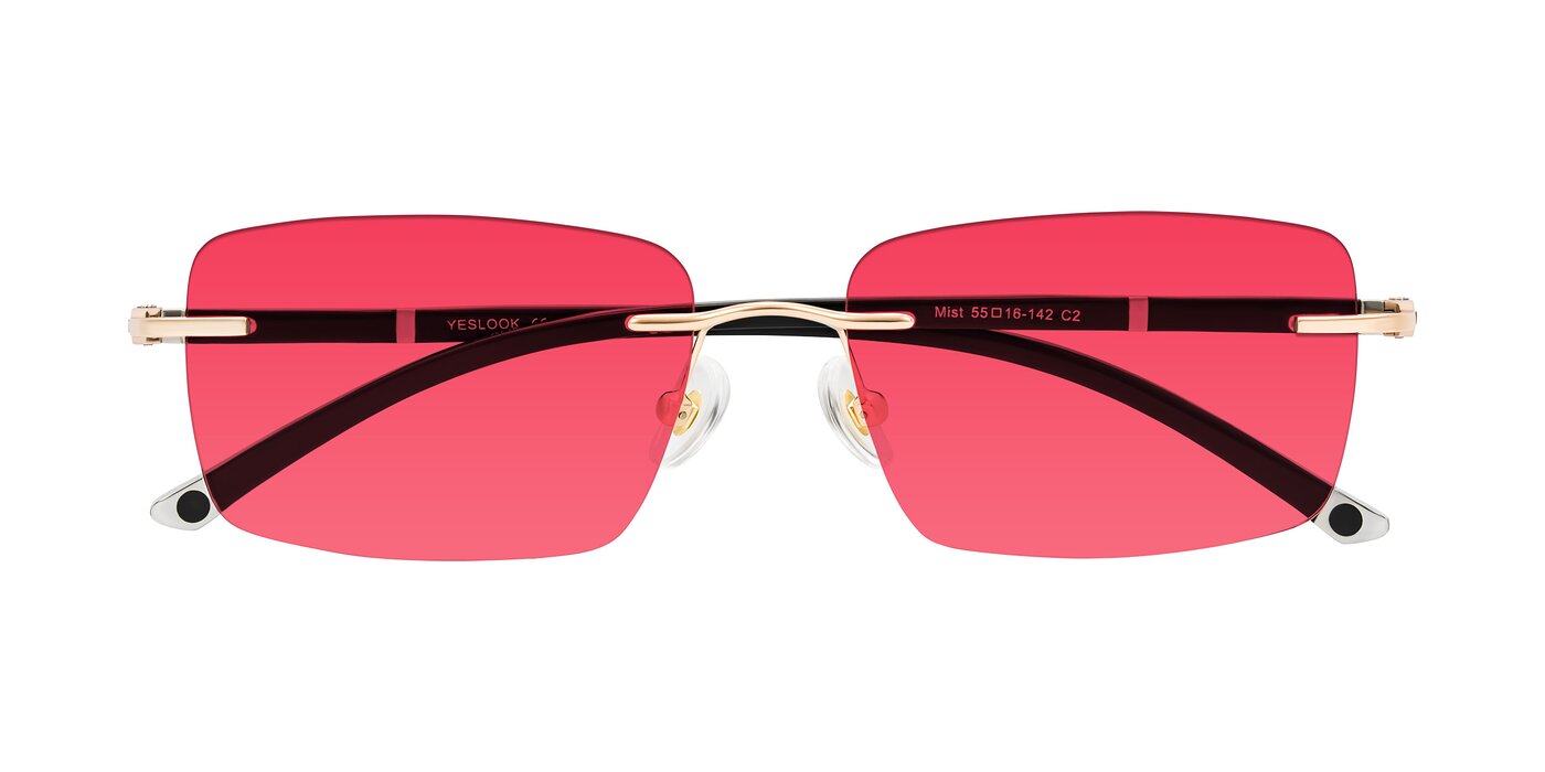 Mist - Rose Gold/Brown Tinted Sunglasses