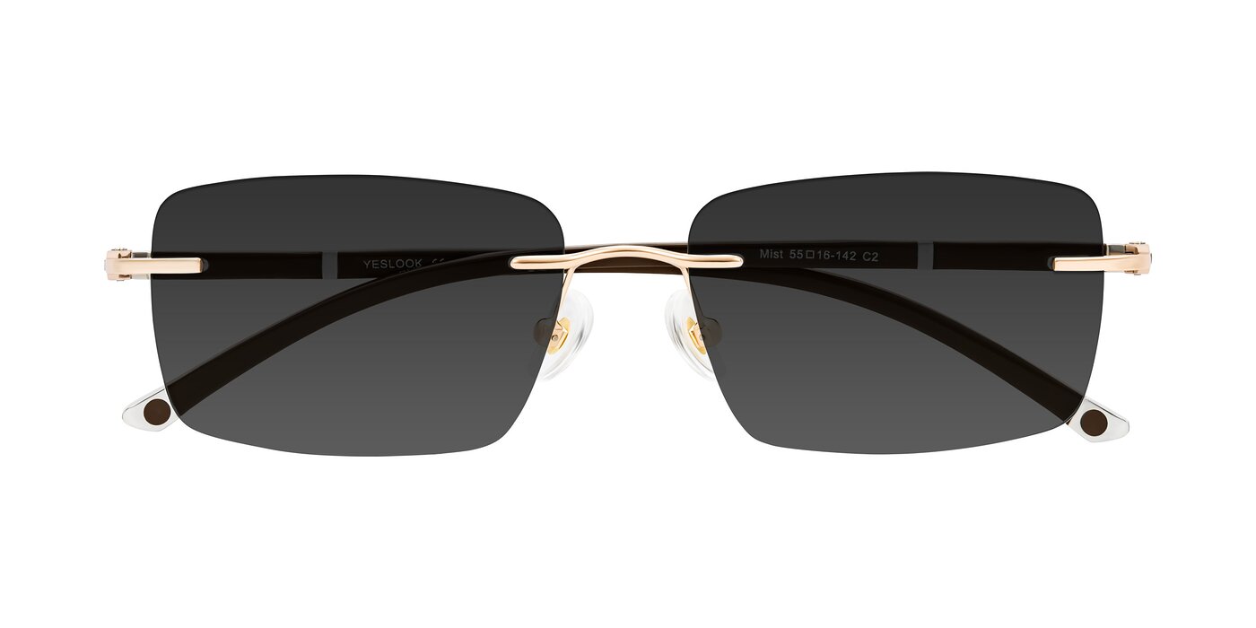 Mist - Rose Gold/Brown Tinted Sunglasses