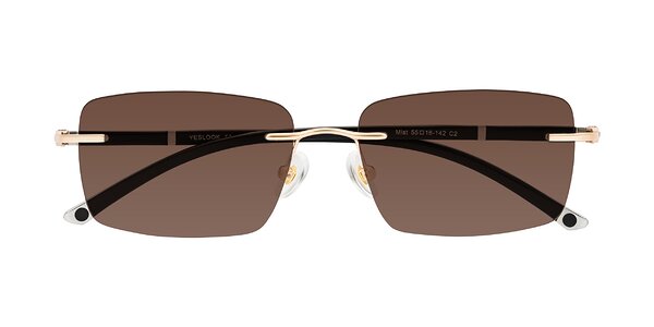 Front of Mist in Rose Gold/Brown
