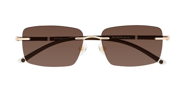 Front of Mist in Rose Gold/Brown