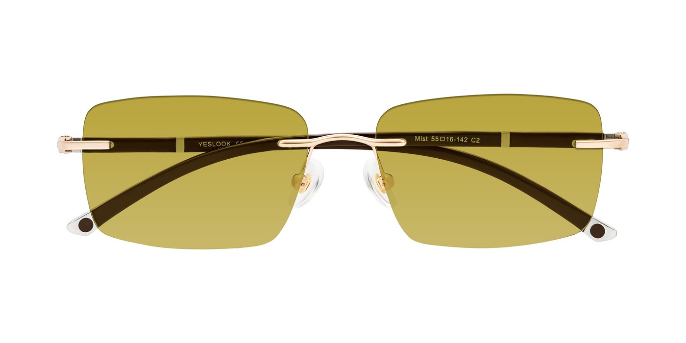 Mist - Rose Gold/Brown Tinted Sunglasses