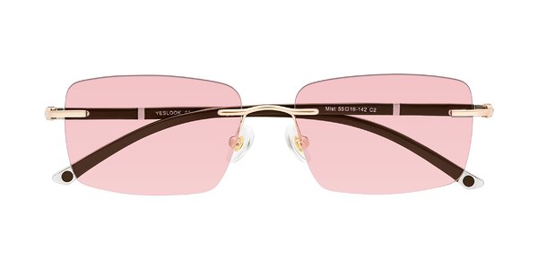 Front of Mist in Rose Gold/Brown