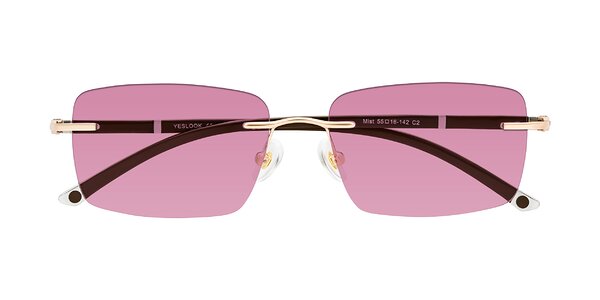 Front of Mist in Rose Gold/Brown