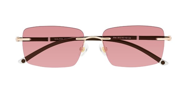 Front of Mist in Rose Gold/Brown