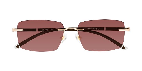 Front of Mist in Rose Gold/Brown