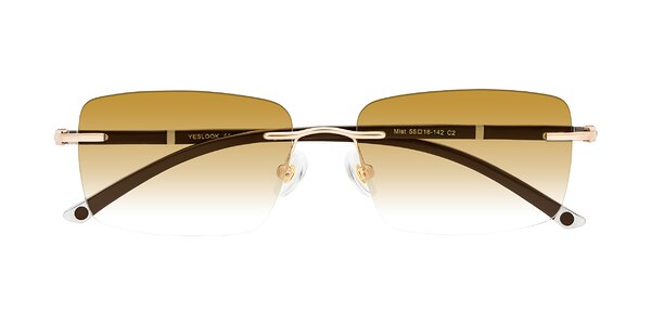 Front of Mist in Rose Gold/Brown