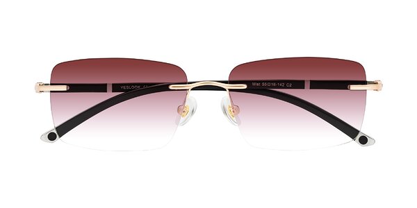 Front of Mist in Rose Gold/Brown