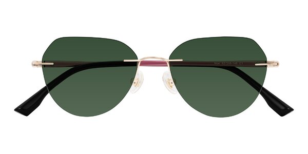 Front of Noe in Rose Gold/Purple