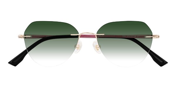 Front of Noe in Rose Gold/Purple