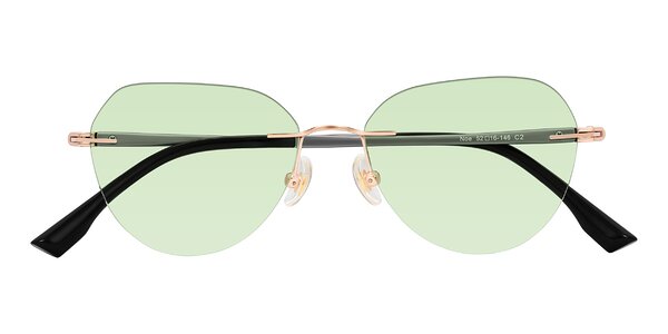 Front of Noe in Rose Gold/Gray