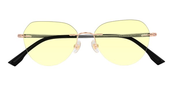 Front of Noe in Rose Gold/Gray