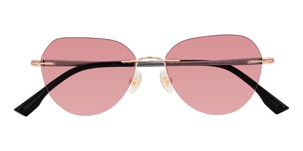 Front of Noe in Rose Gold/Gray