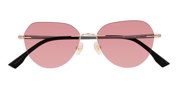 Front of Noe in Rose Gold/Gray