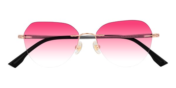 Front of Noe in Rose Gold/Gray