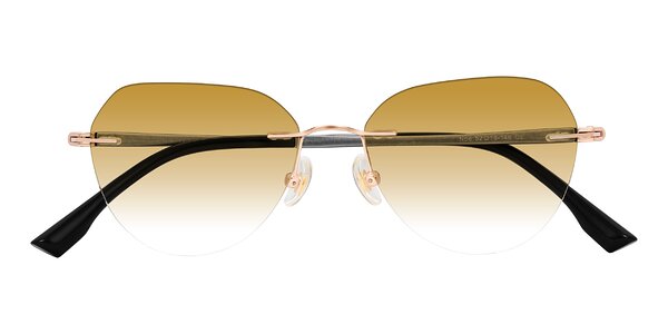Front of Noe in Rose Gold/Gray