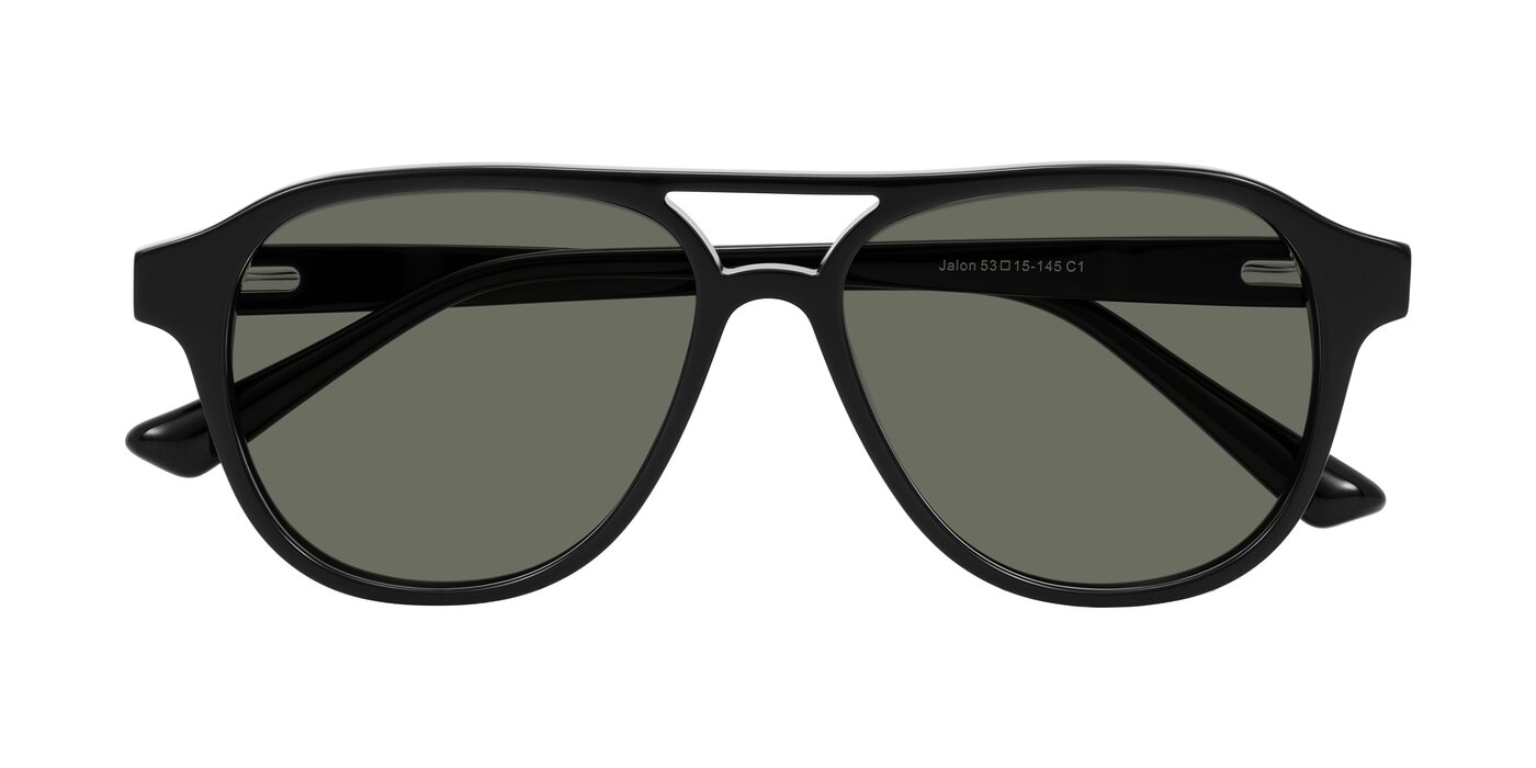 Jalon - Black Polarized Sunglasses