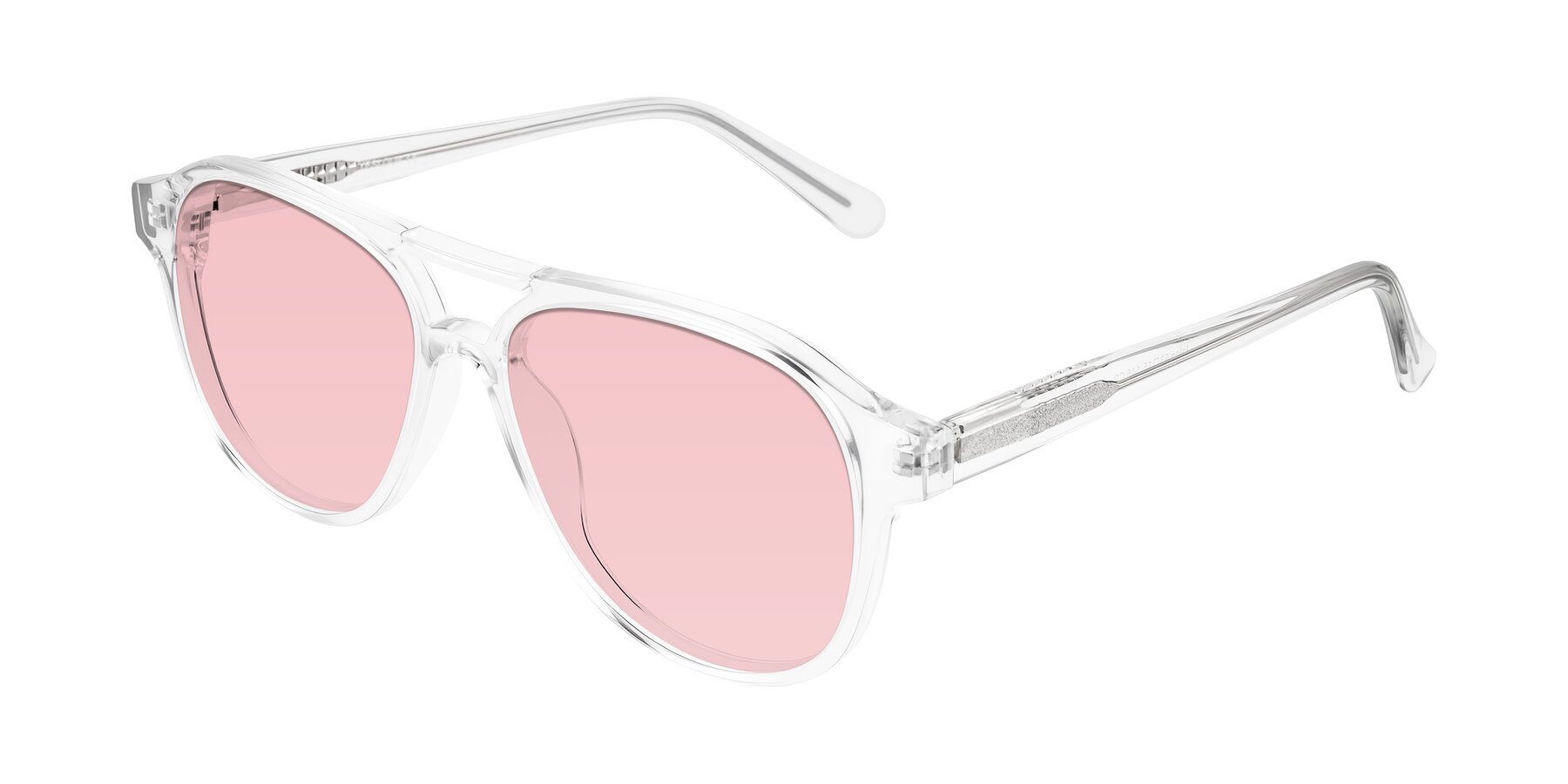 Angle of Jalon in Clear with Light Garnet Tinted Lenses