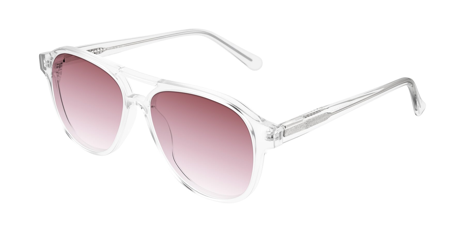 Angle of Jalon in Clear with Garnet Gradient Lenses