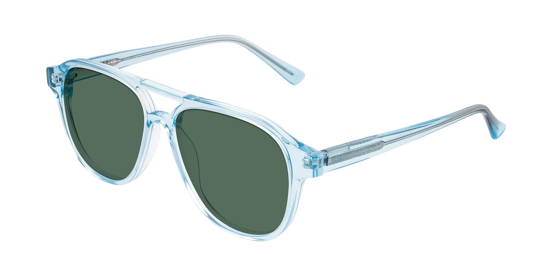 Angle of Jalon in Light Blue with Green Polarized Lenses