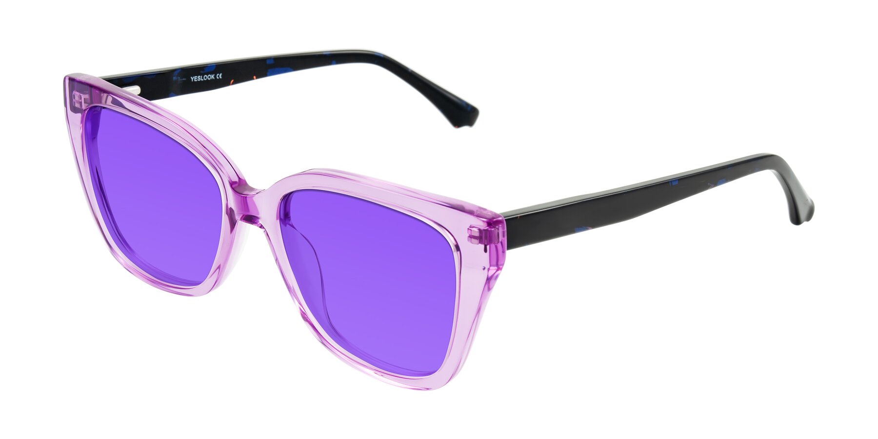 Angle of Kahlem in Violet with Purple Tinted Lenses